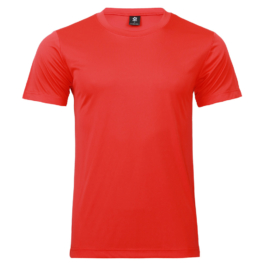 50D輕柔布-排汗T恤-A07紅色
