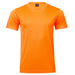 50D輕柔布-排汗T恤-A10橘