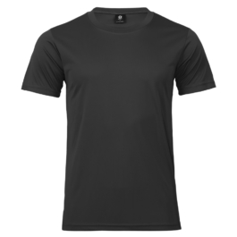 50D輕柔布-排汗T恤-A14黑