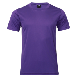 50D輕柔布-排汗T恤-A15深紫